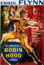 Golden Eagle Archers, Robin Hood, Errol Flynn